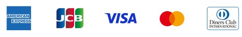 AMERICAN EXPRESS,JCB,VISA,Master Card,Diners Club