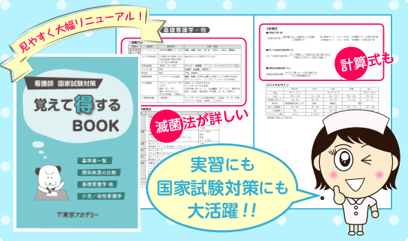 オリジナル教材 | 看護師国家試験対策講座 | 東京アカデミー
