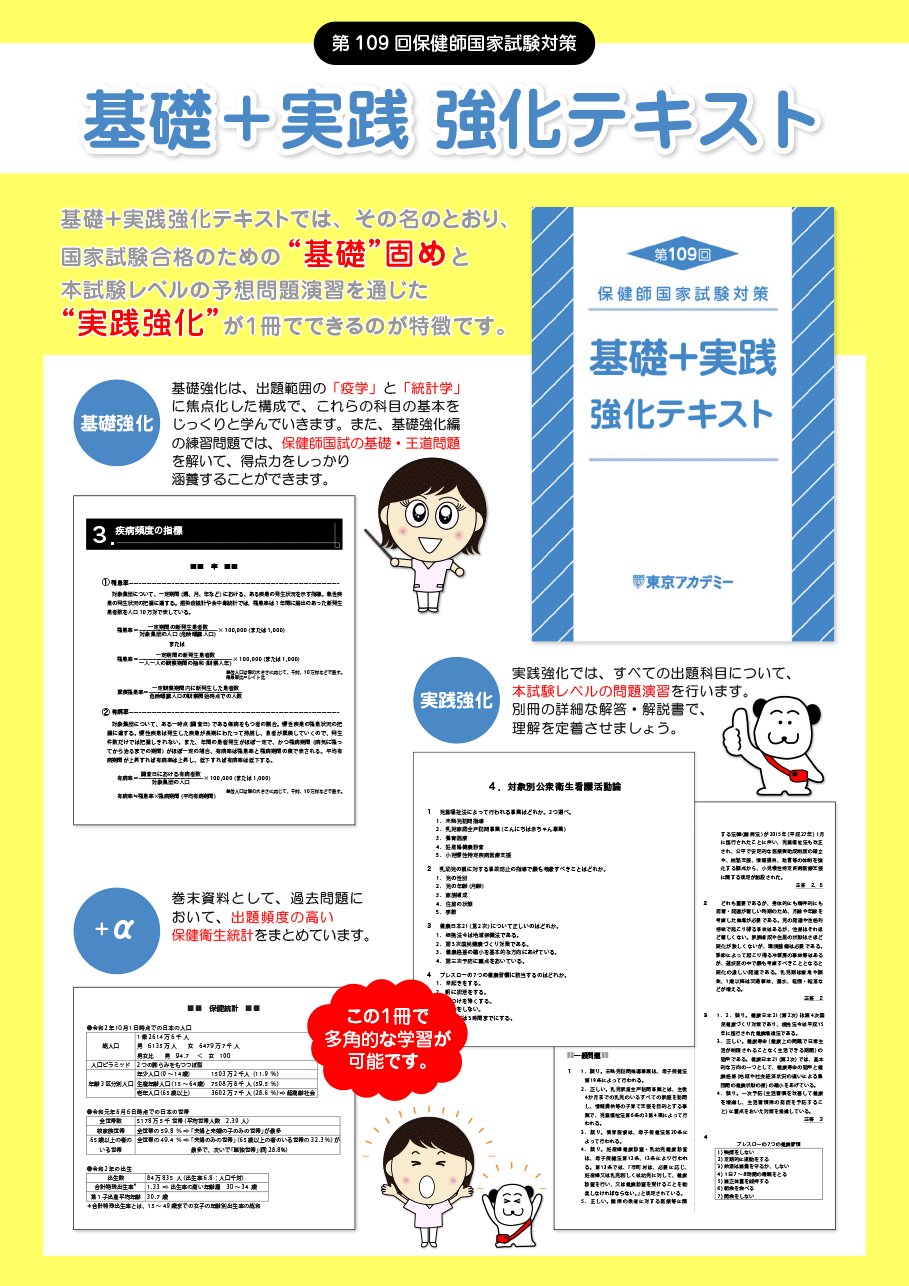 保健師国家試験 オリジナル教材 | 理学・作業療法士/保健師・助産師
