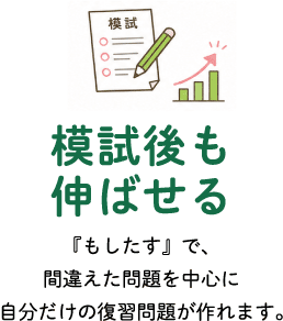模試後も伸ばせる