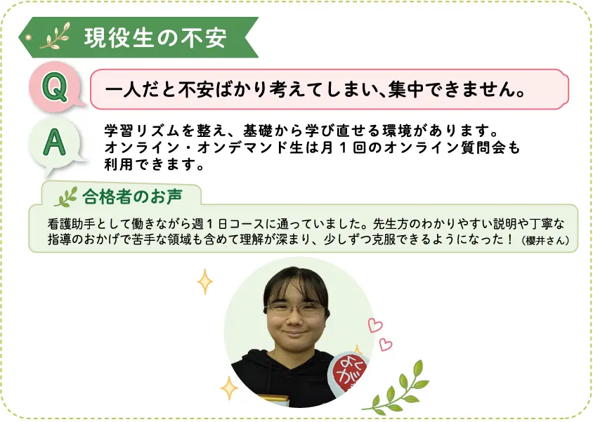 サポート・教材｜看護師国家試験｜東京アカデミー